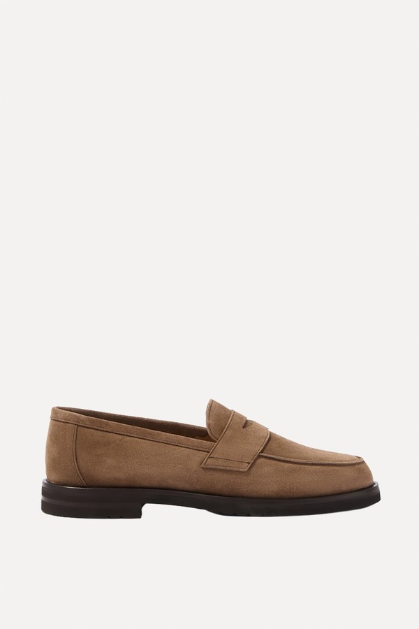 Suede Penny Loafers from Thom Sweeney