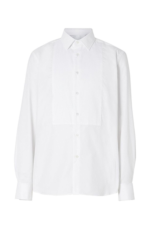 Ribbed Bib Oxford Dress Shirt from Burberry