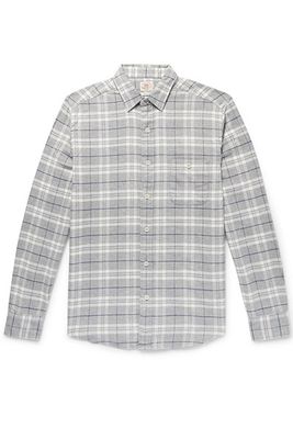 Seaview Checked Flannel Shirt from Faherty