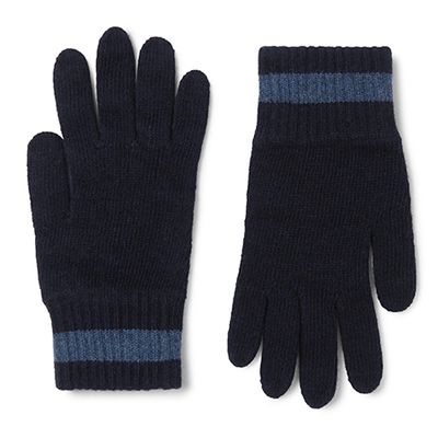 Striped Wool Blend Gloves from Oliver Spencer