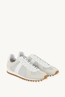 Leather Running Trainers  from Sandro