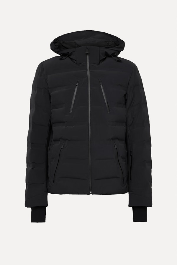 Nuke Suit Quilted Hooded Down Ski Jacket from Aztech Mountain