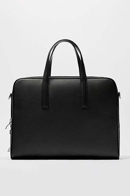 Monochrome Briefcase from Zara