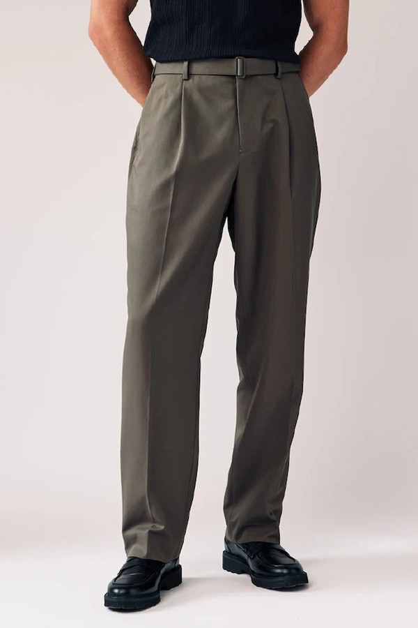 Slouchy Style Suit Trousers