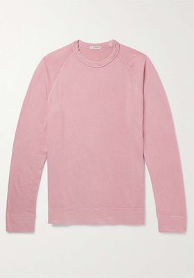 Loopback Supima Cotton-Jersey Sweatshirt from James Perse