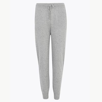 Pure Cashmere Textured Joggers