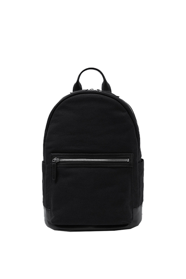 Leather-Trimmed Canvas Backpack from COS