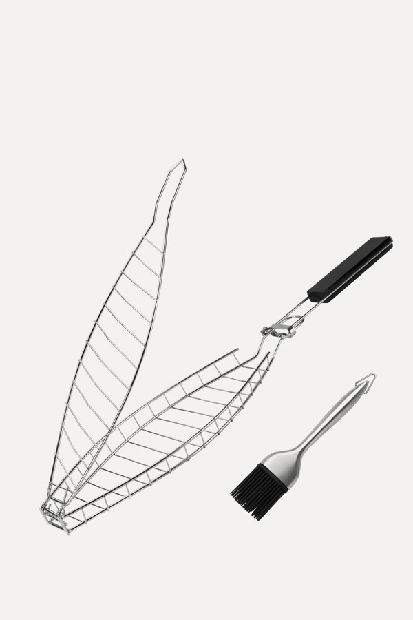 Penobon Fish BBQ Grill Basket With Oil Brush from Penobon