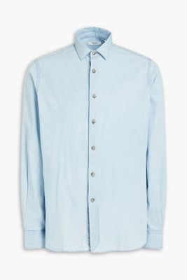 Cotton-Blend Chambray Shirt from Peserico