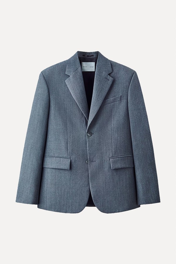 X from Single Breasted Wool Blend Jacket, £169.99 | H&M Atelier