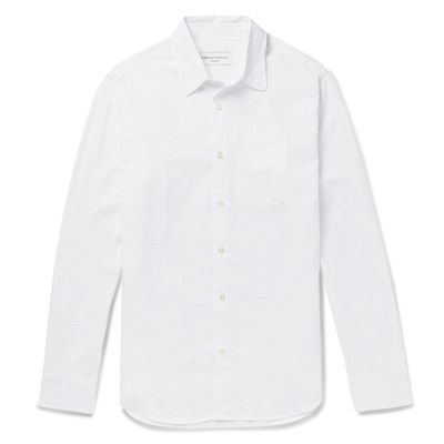 Lipp Cotton Seersucker Shirt from Officine Generale