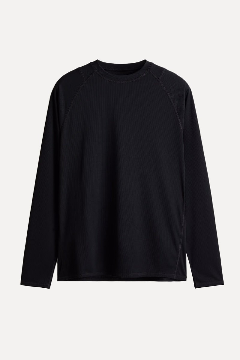 Regular Fit Long-Sleeved Sports Top In Drymove™ from H&M