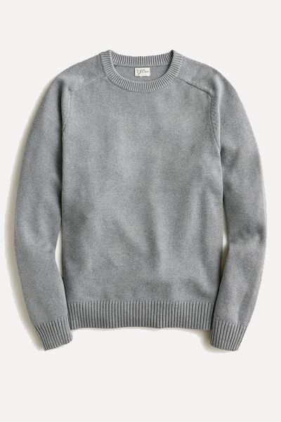 Heritage Cotton Crewneck Sweater from J Crew