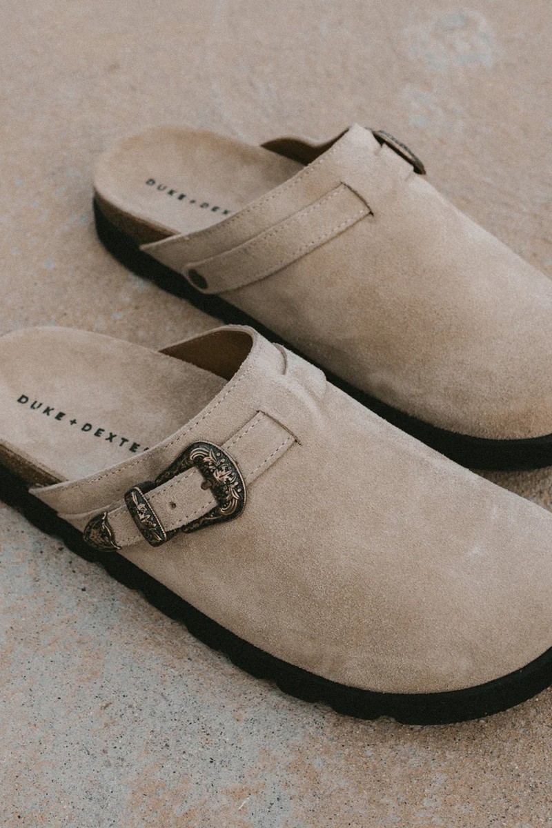 Winston Maple Mules, £160 | Duke + Dexter