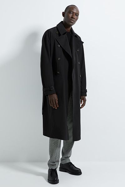 Double Breasted Trench Coat