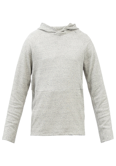 Cotton-Blend Knit Hooded Sweatshirt from Lulu Lemon