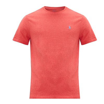 Logo-Embroidered Cotton-Jersey T-shirt from Polo Ralph Lauren
