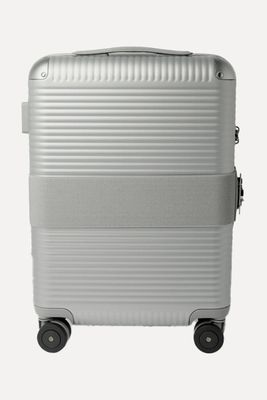 Bank Spinner 55cm Leather-Trimmed Polycarbonate Carry-On Suitcase from FPM MILANO