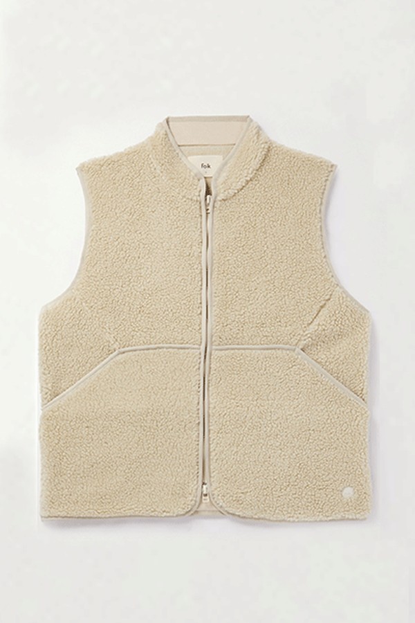 Puzzle Fleece Vest from Folk