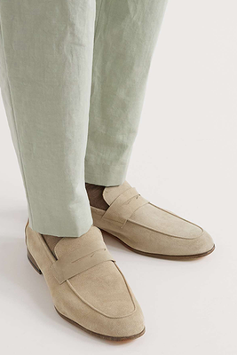 Livino Suede Penny Loafers from Paul Smith