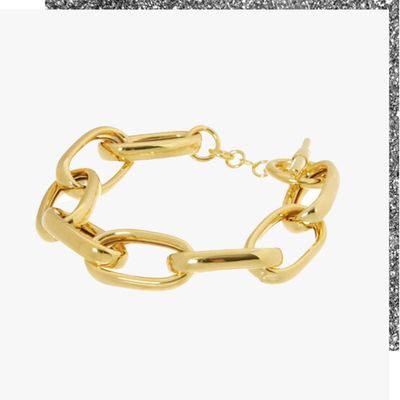 18ct Gold Plated Link Chain Bracelet, £89.99
