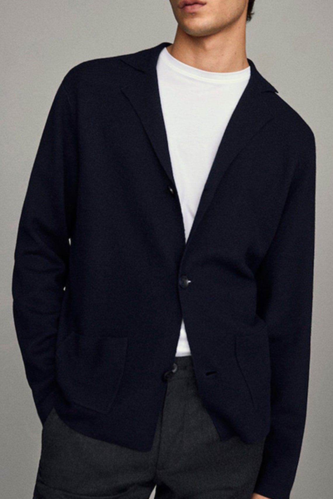 Merino Wool Blazer from Massimo Dutti