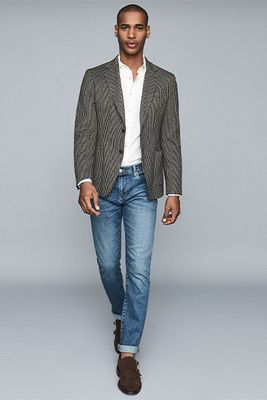Pinot Houndstooth Blazer  from Reiss