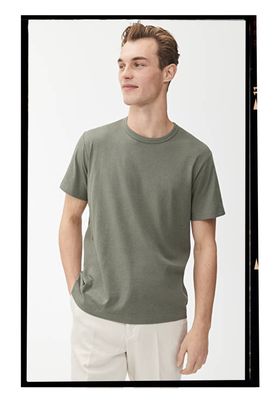 Cotton Linen T-Shirt, £25 | Arket
