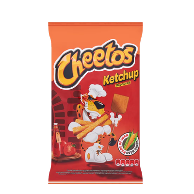 Ketchup Corn Snacks from Cheetos 