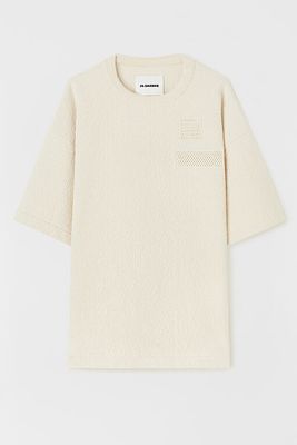 Short Sleeve Cotton Sweater from Jil Sanders