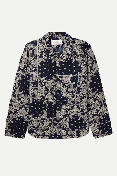 Bandana-Print Padded Cotton Jacket from Officine Générale