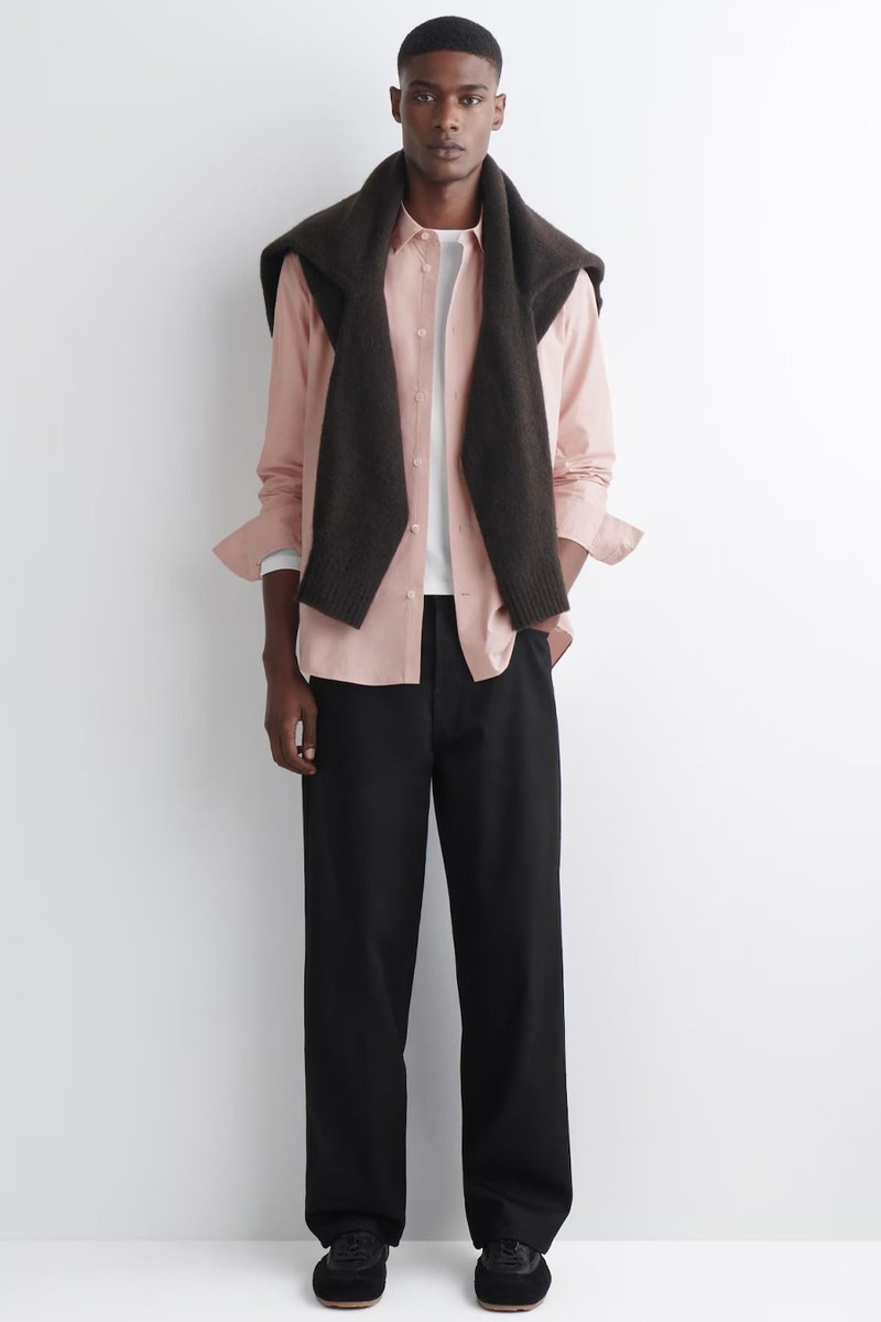 Relaxed Pima Cotton-Poplin Shirt