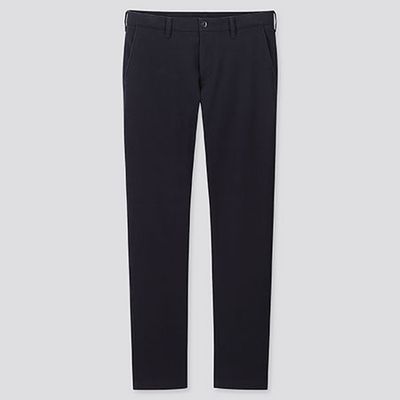 Windproof Slim Fit Chino Trousers
