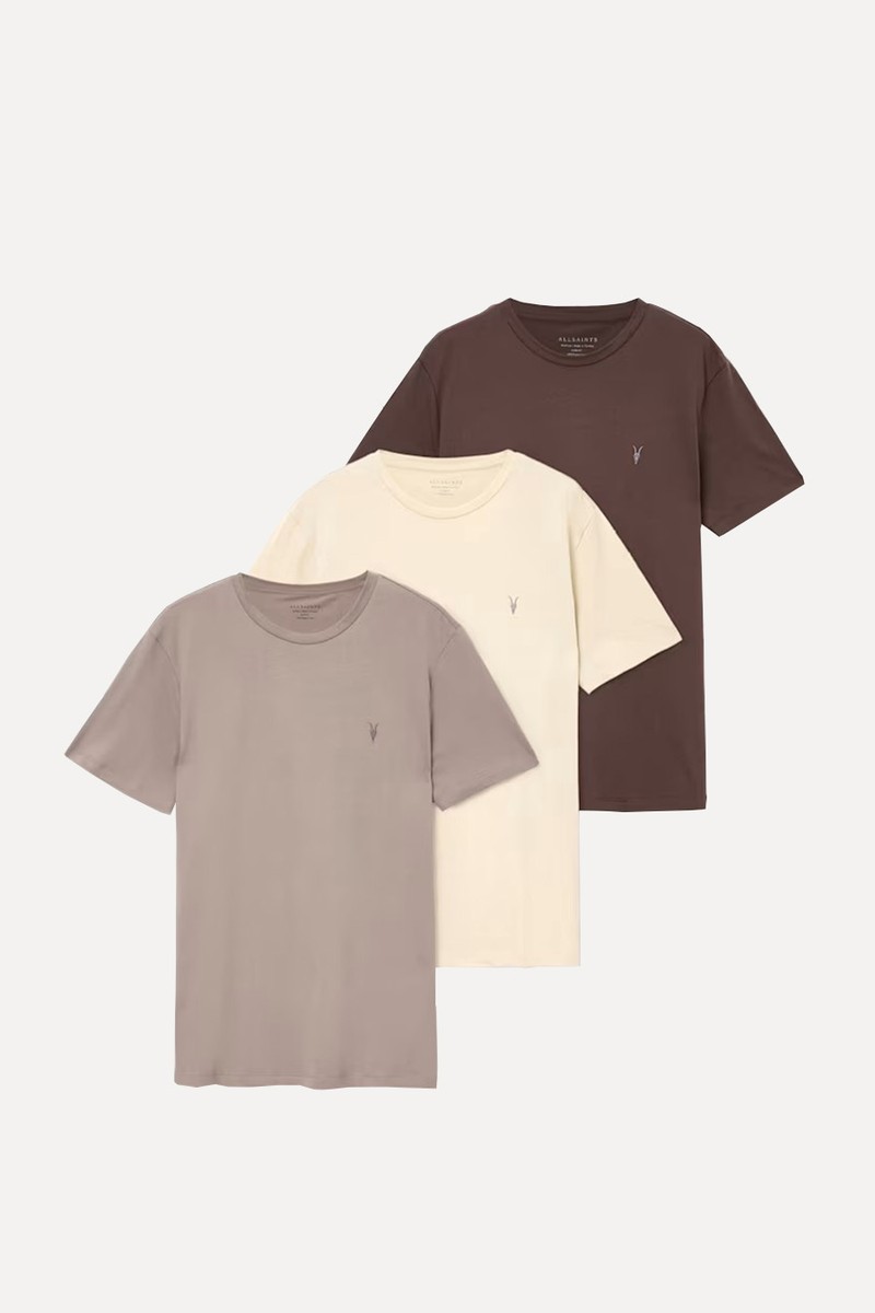 Brace Brushed Cotton T-Shirts 3 Pack