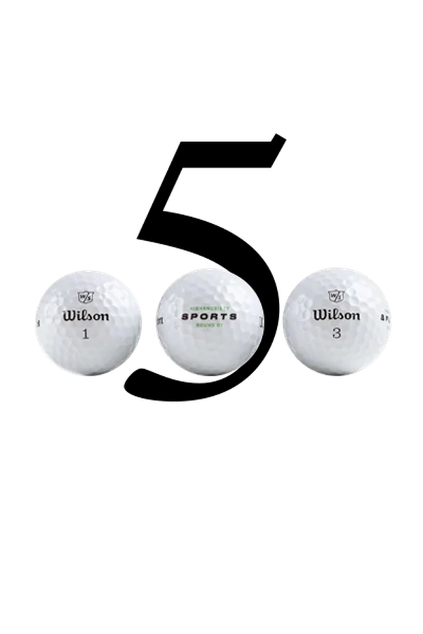 HS Sports 12 Golf Balls from Wilson x Highsnobiety