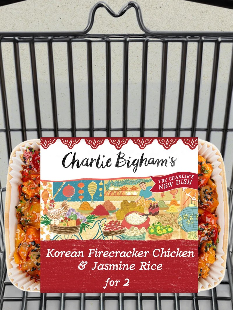 Korean Firecracker Chicken & Jasmine Rice from Charlie Bigham's 