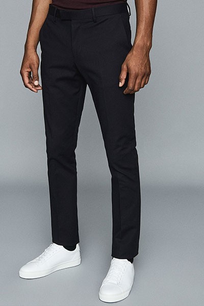 Slim Fit Chinos Black