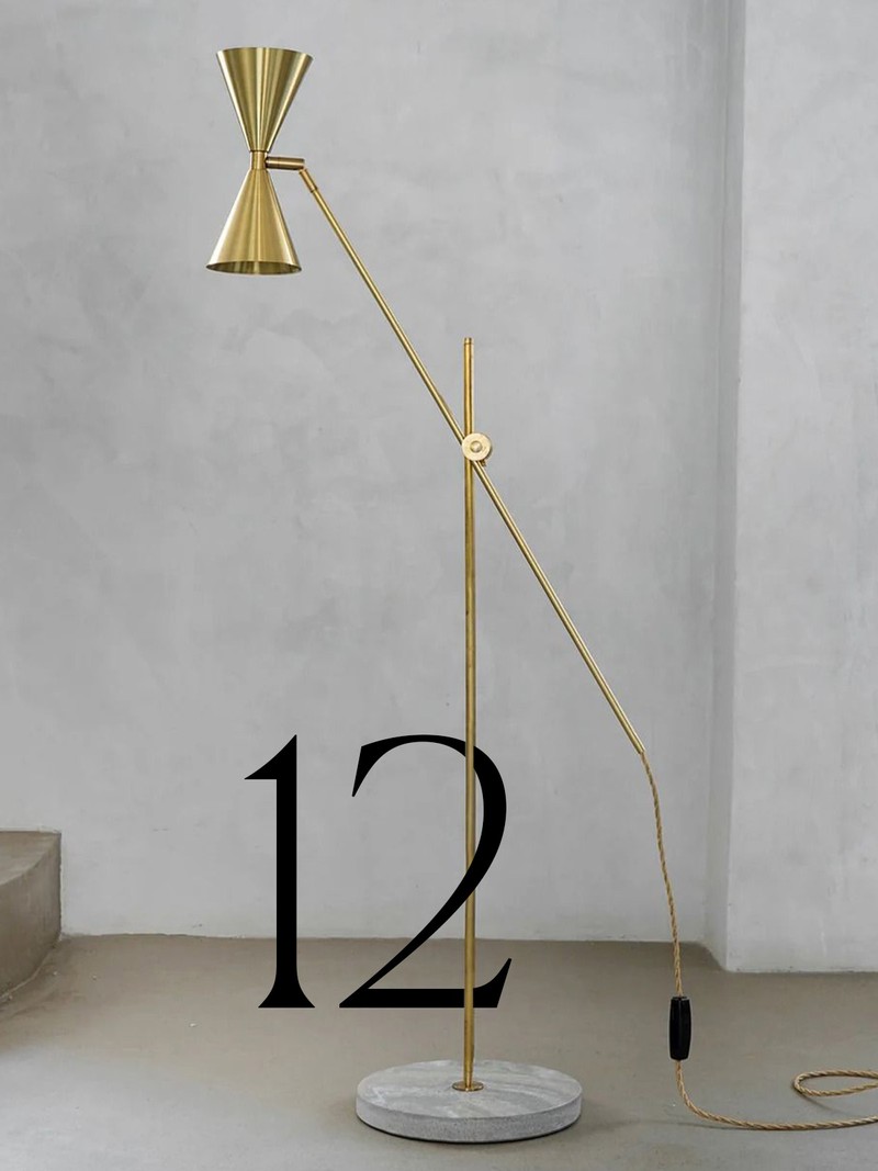 Cone Double Floor Lamp from Contain
