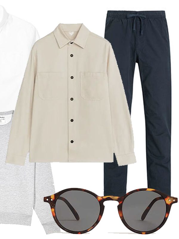 Debit / Credit: How To Style A Light Overshirt