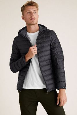 Down & Feather Puffer Jacket from M&S