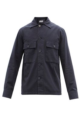 Swan Garment-Dyed Cotton Overshirt from Officine Générale