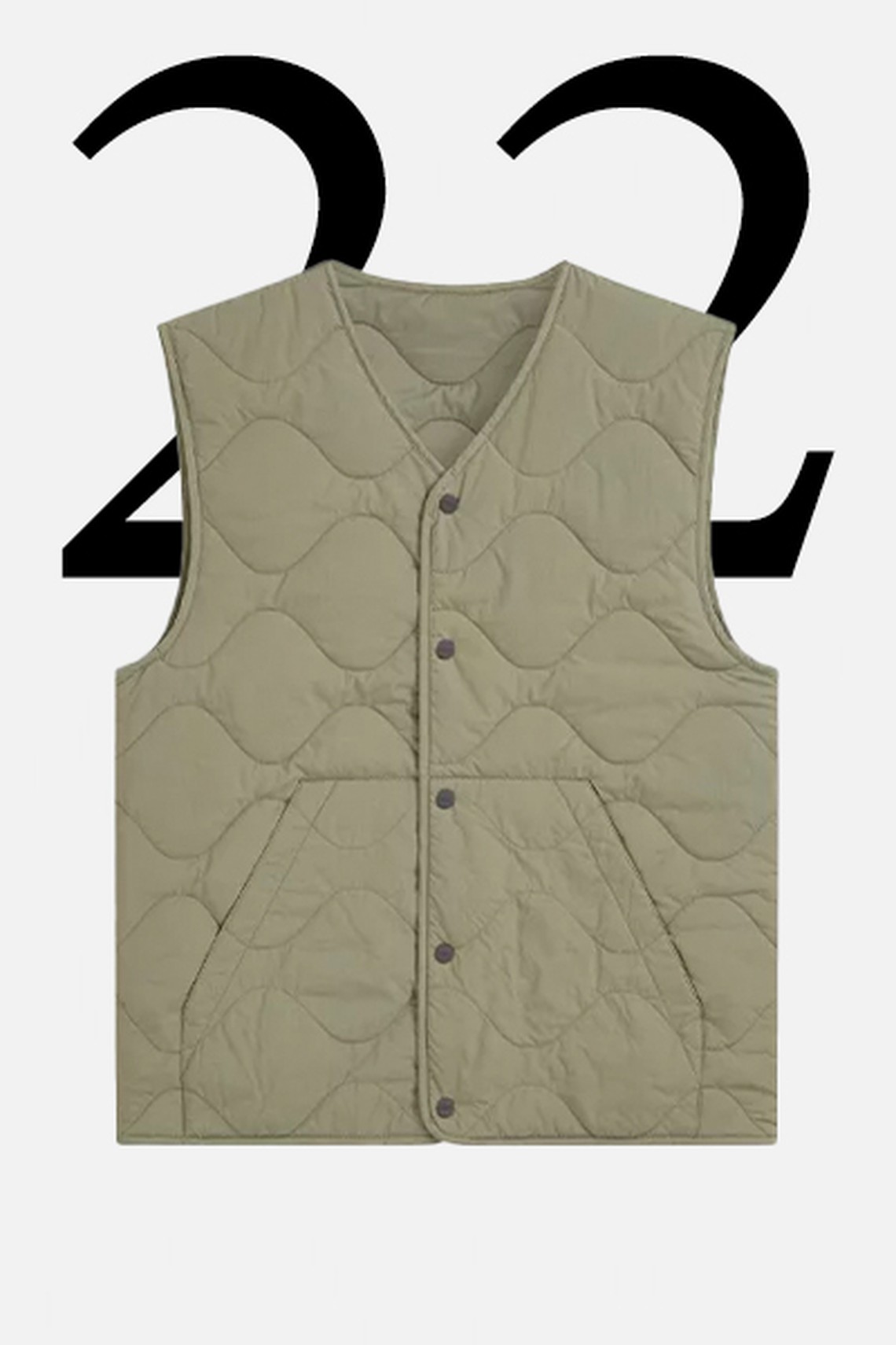 Recycled Nylon Vest from Closed