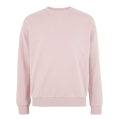  Jersey Crew Neck Sweatshirt from New Look