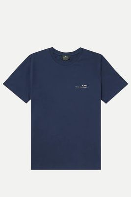 Logo-Print Cotton-Jersey T-Shirt from A.P.C.