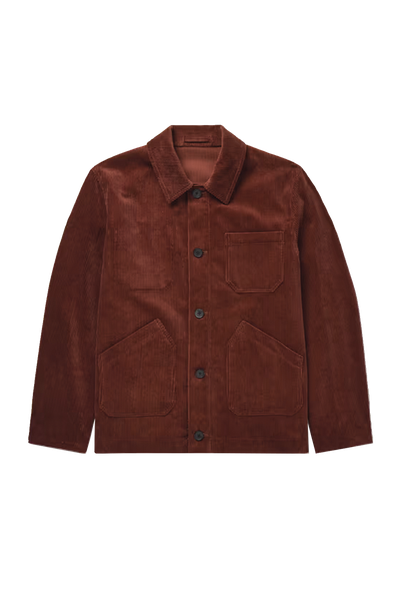 Organic Cotton-Corduroy Chore Jacket from Mr P.