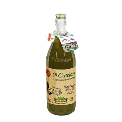 Unfiltered Extra Virgin Olive Oil from Il Casolare 