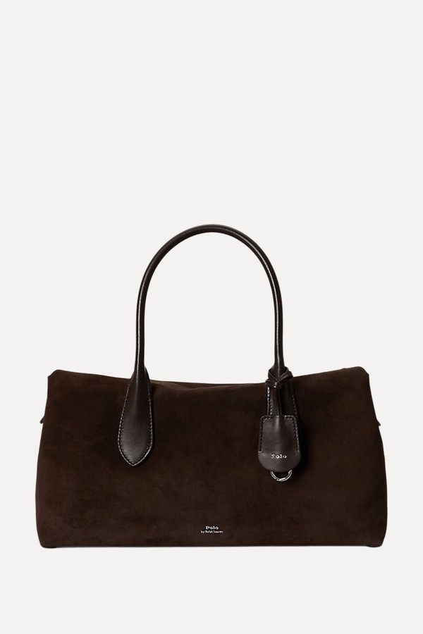 Bellport Suede Satchel 