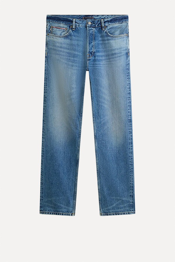 Dover Whiskered Selvedge Regular Straight Leg Jeans