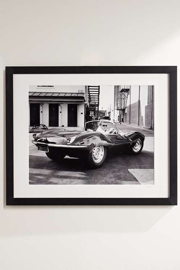 Framed 1963 Steve McQueen Print from Sonic Edition 