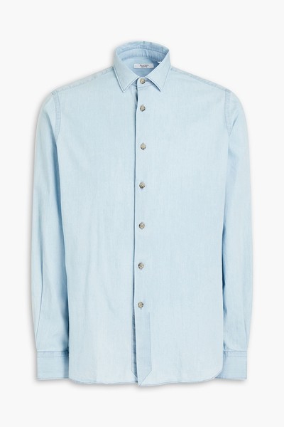 Cotton-Blend Chambray Shirt from Peserico